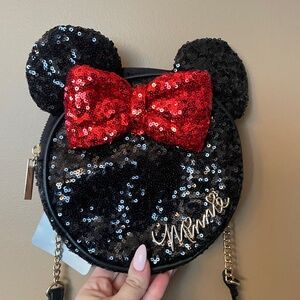 Disney Store Minne Mouse Sequin Bag